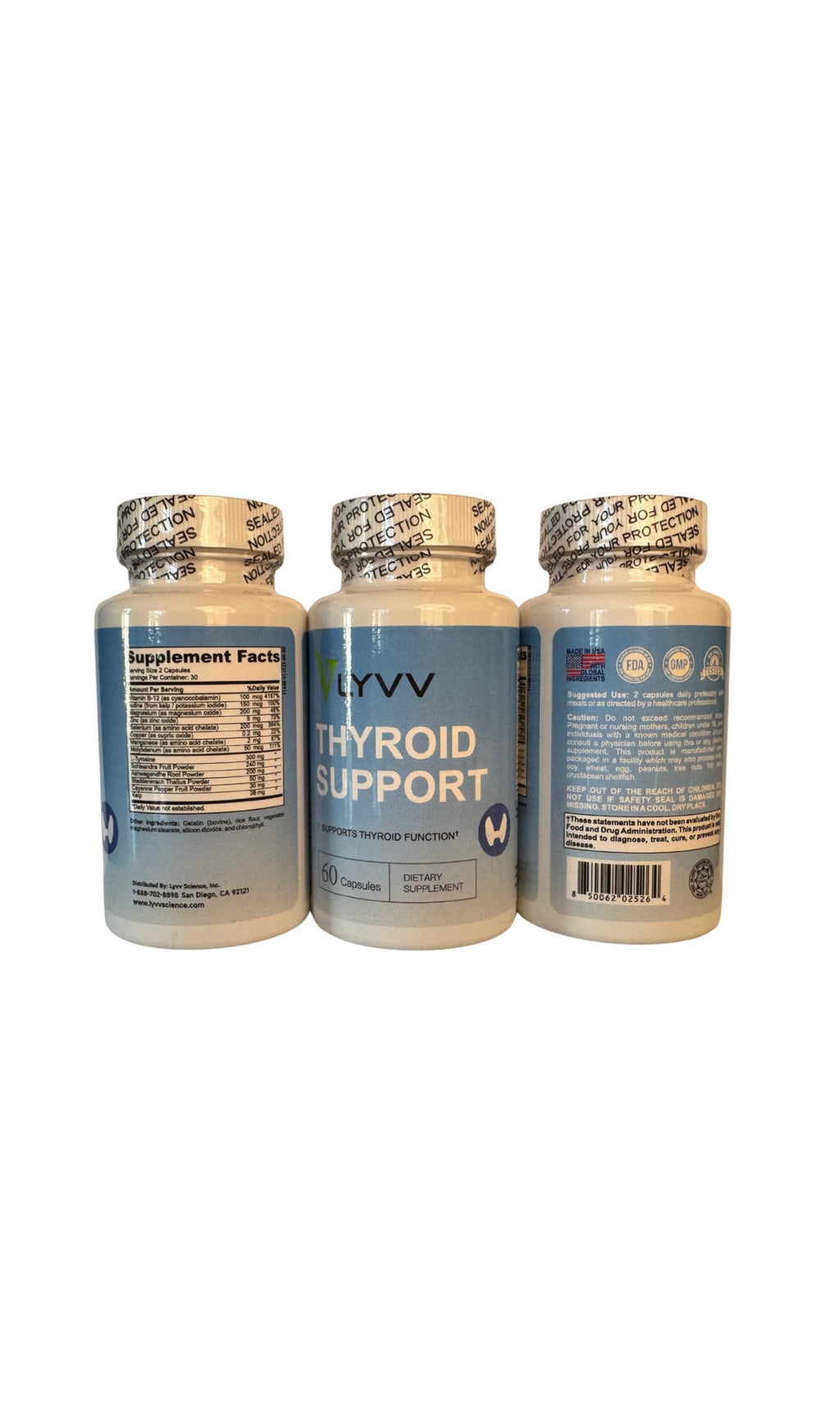 Thyroid Support Supplement Capsules T607359