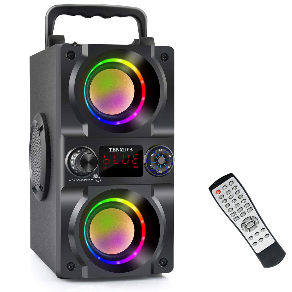 40W Portable Bluetooth Speaker with Lights and FM Radio N97980