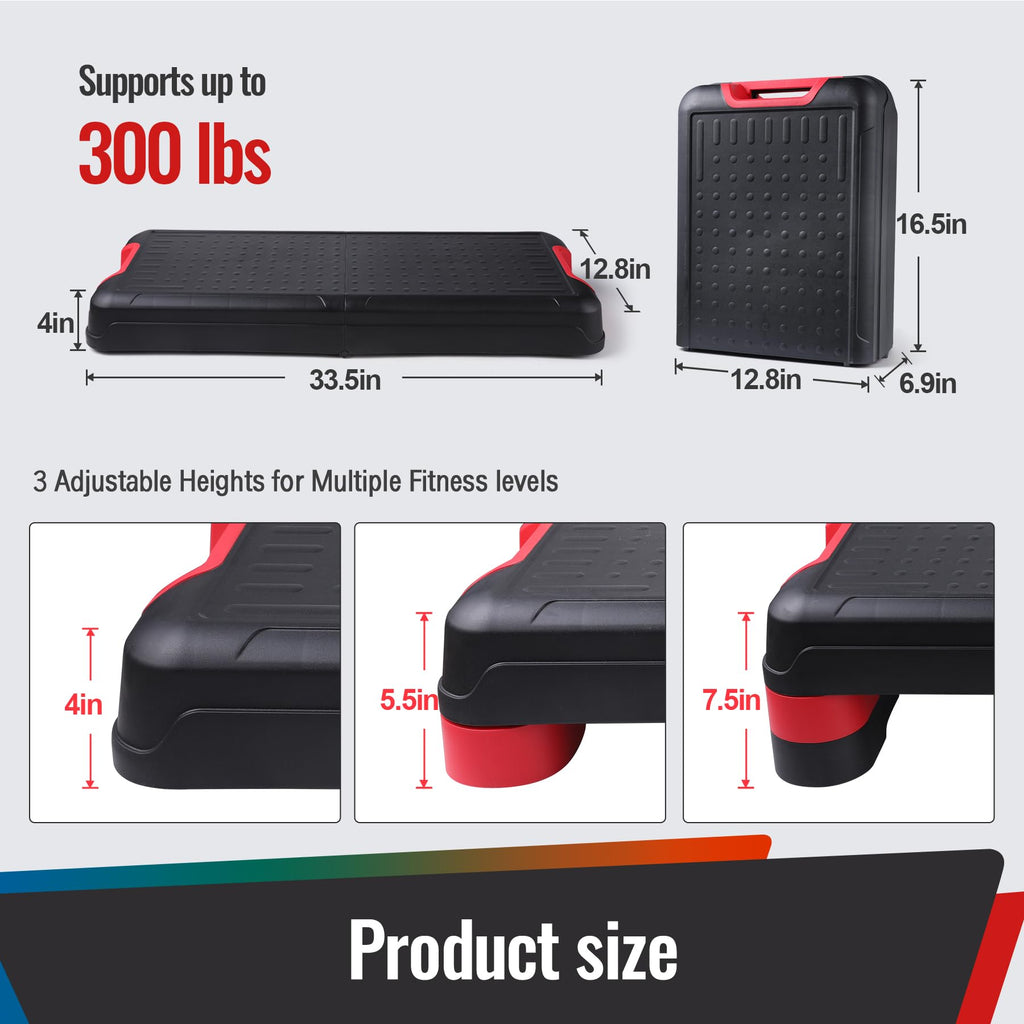33.5" Foldable Aerobic Step Platform M583412