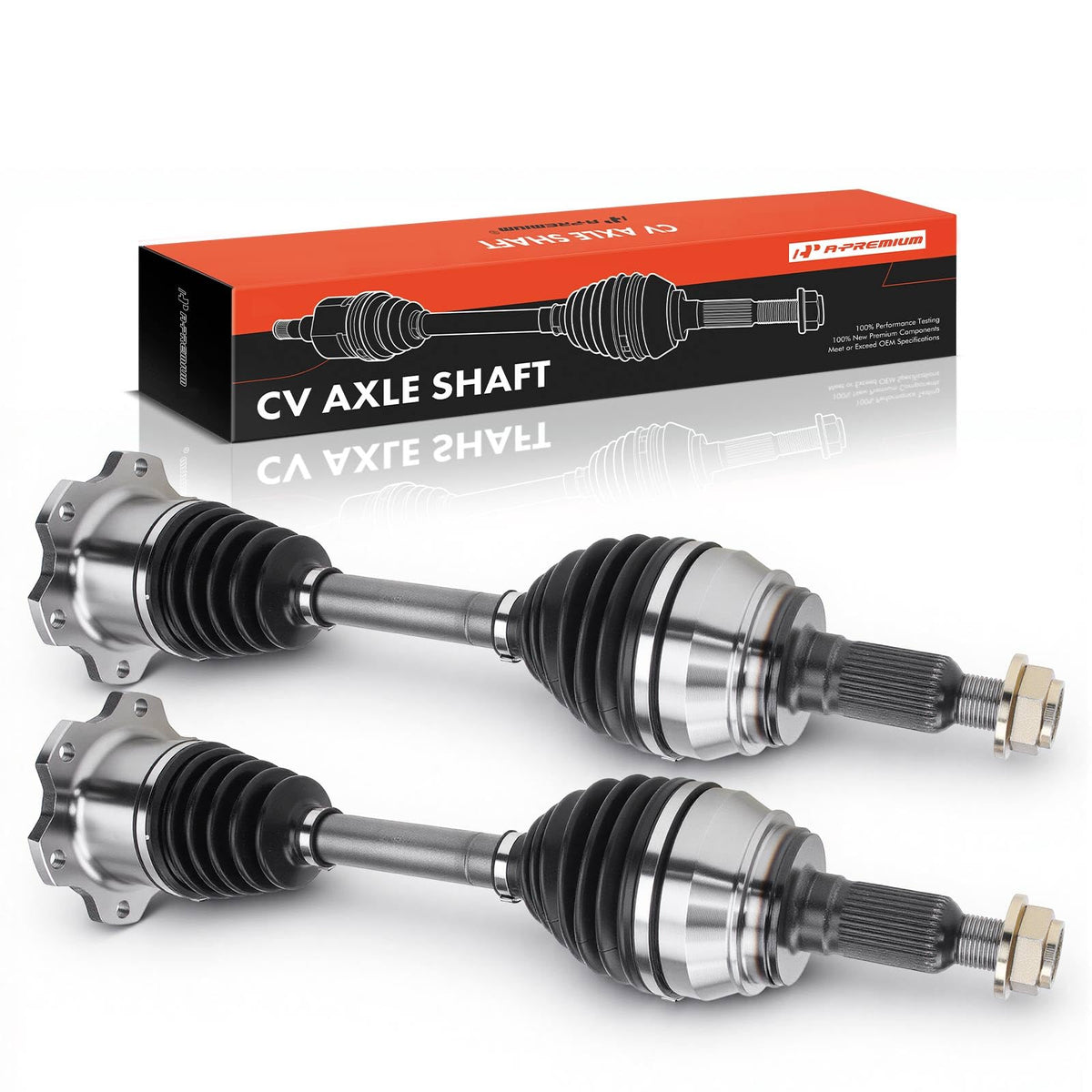 Set of 2 Front CV Axle Shaft Assembly R254938