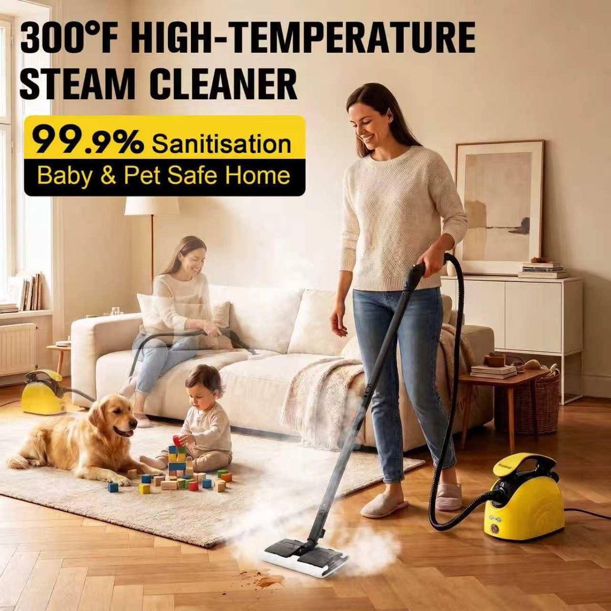 4.5 Bar 300°F Steam Cleaner B822633