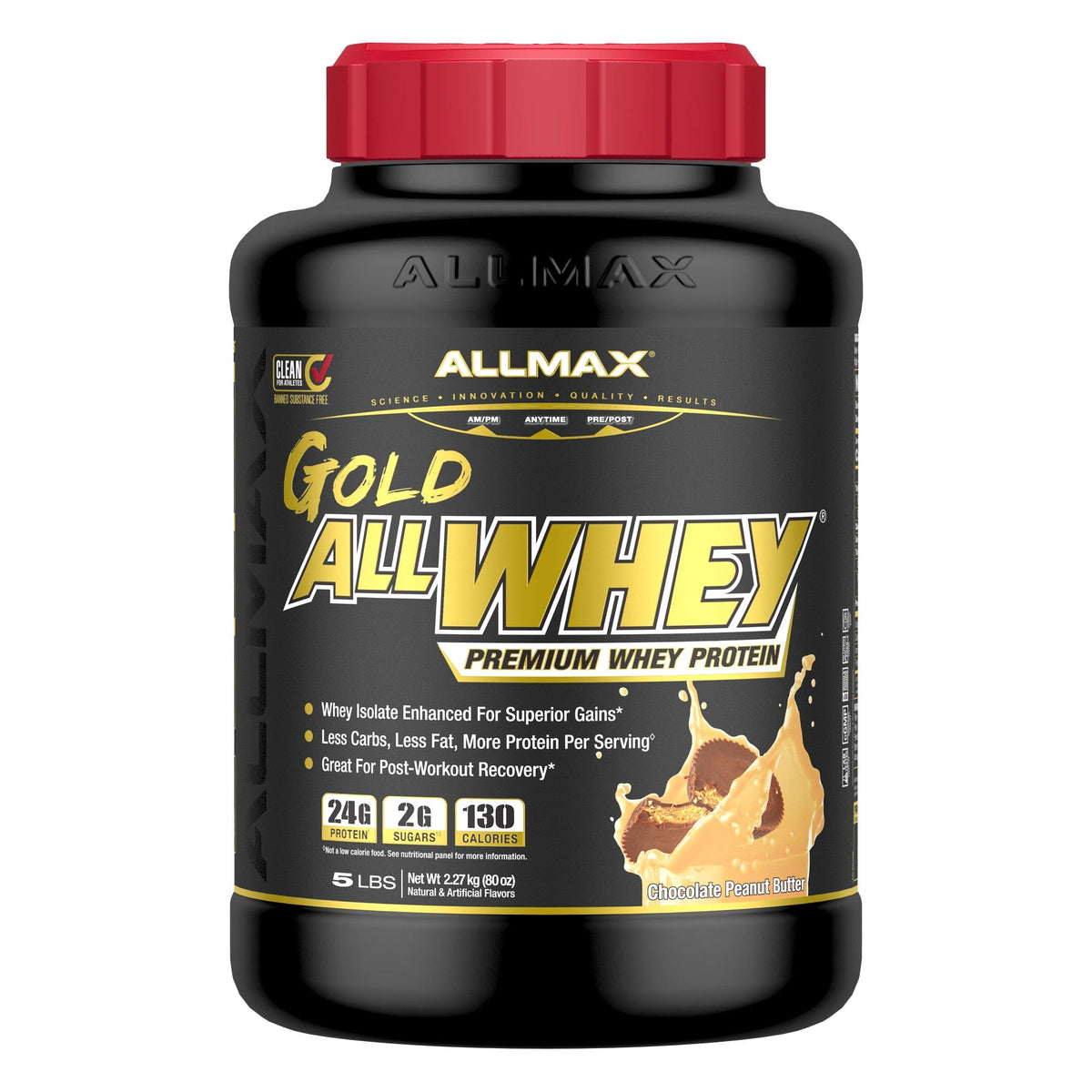 Whey Protein Powder Chocolate Peanut Butter 5 lb G5642