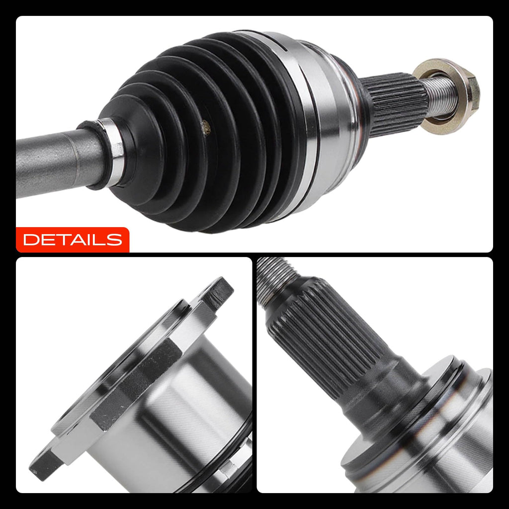 Set of 2 Front CV Axle Shaft Assembly R254938