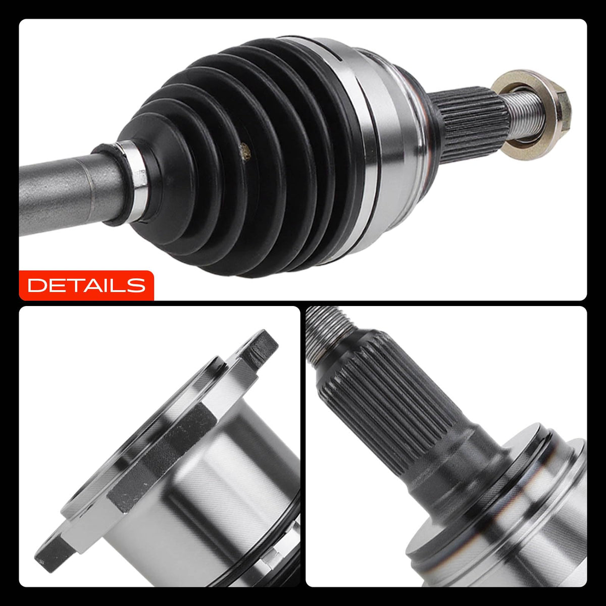 Set of 2 Front CV Axle Shaft Assembly R254938