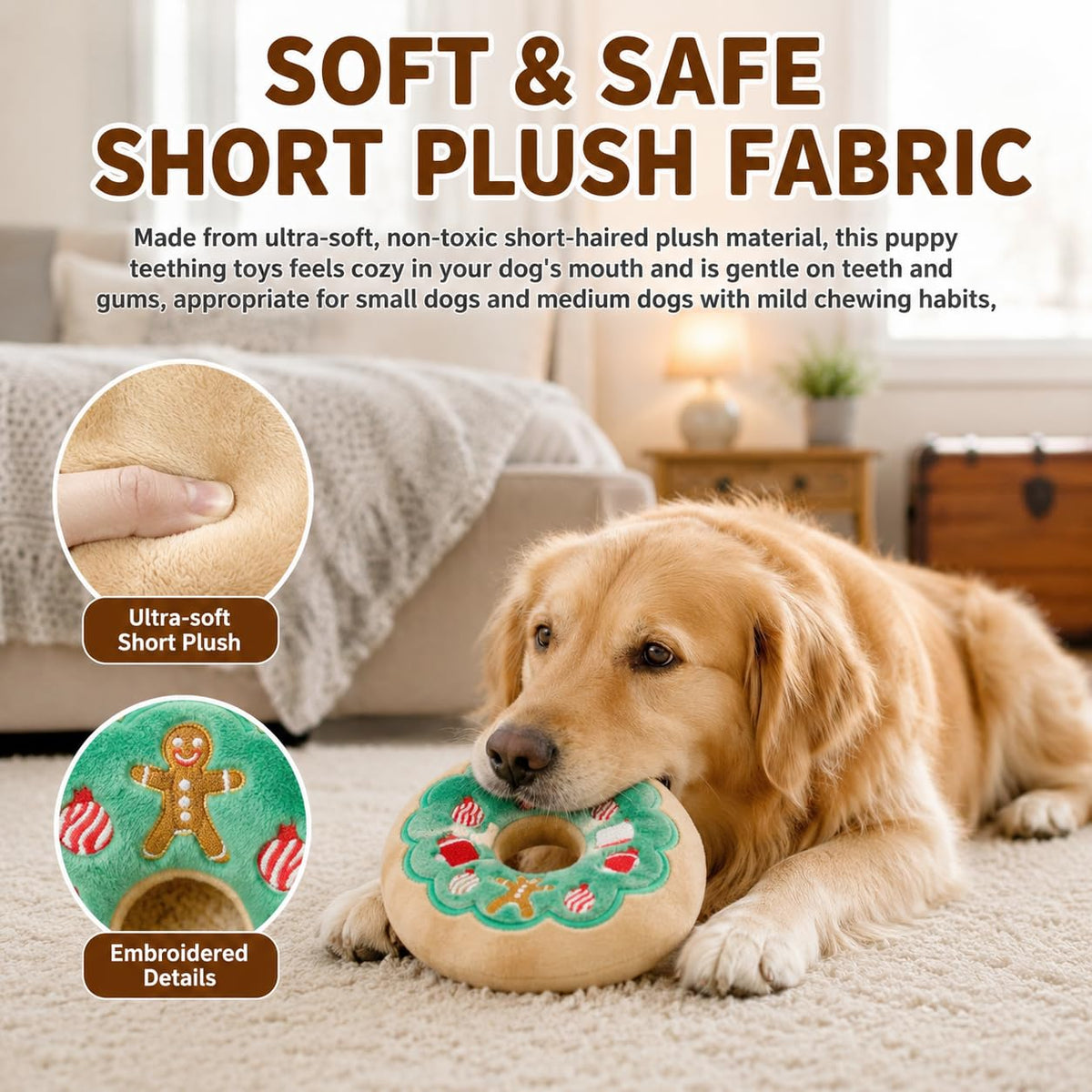 Plush Squeak Toy 1 Pack Z59220