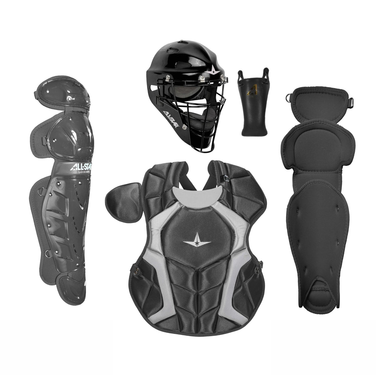 Youth Catcher's Kit Protective Baseball Softball Gear Set NOCSAE Certified O6317
