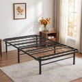 Twin Metal Bed Frame with 6 Legs M28361