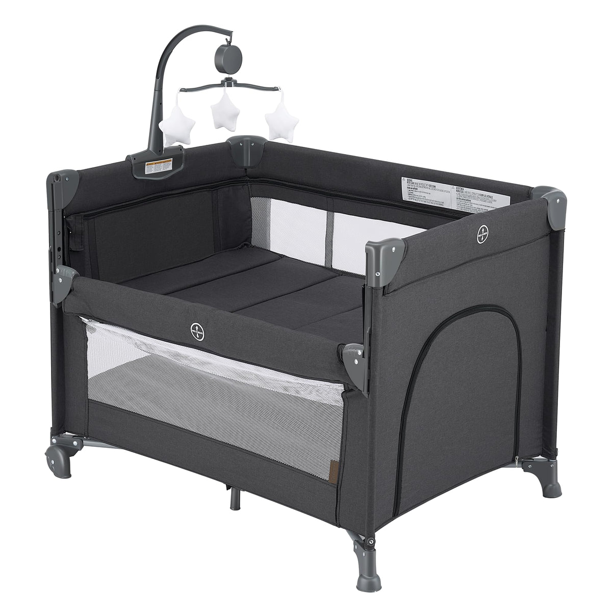 2-in-1 Pack and Play with Mattress, Bassinet and Playpen P26370