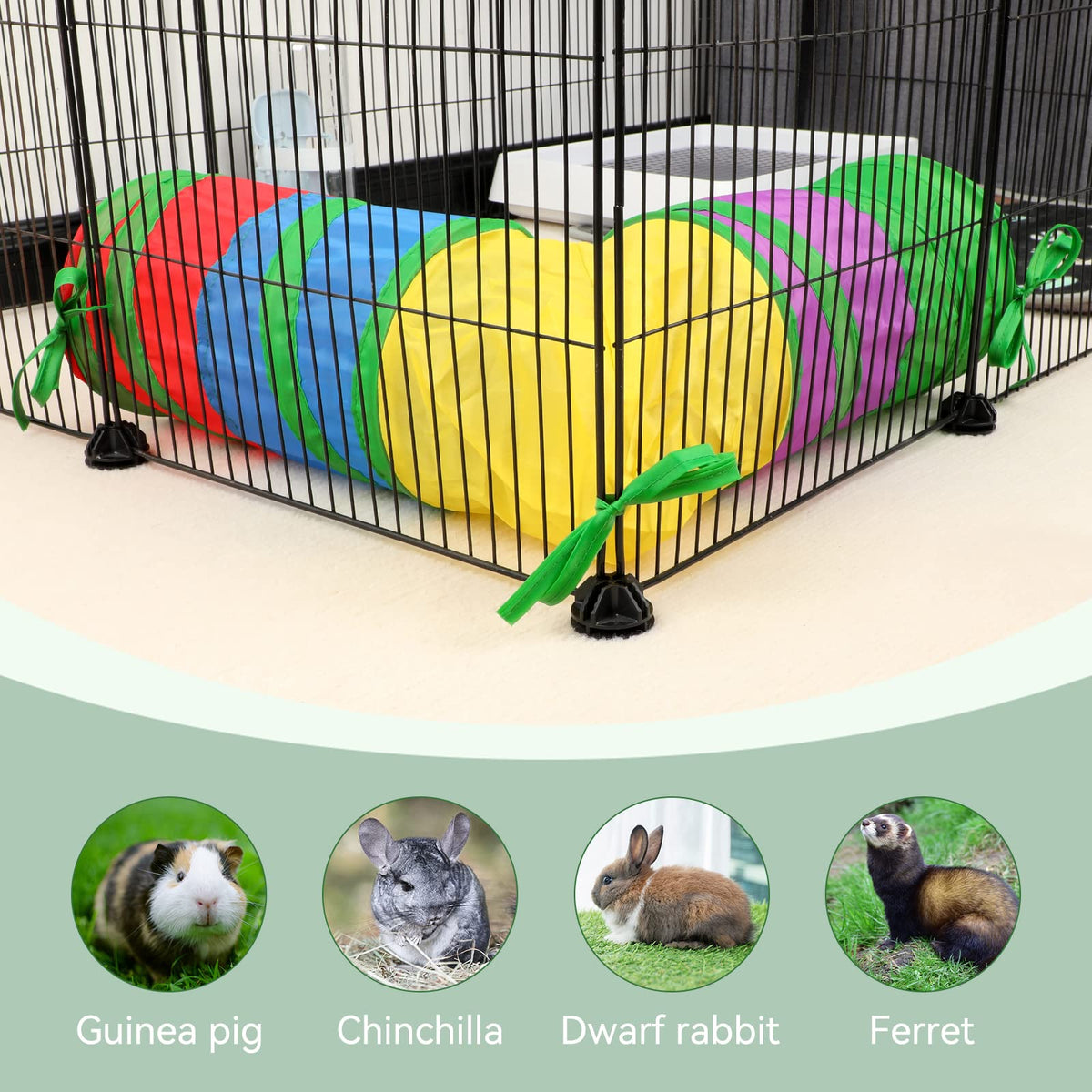 Guinea Pig Tunnels and Tubes Collapsible J619