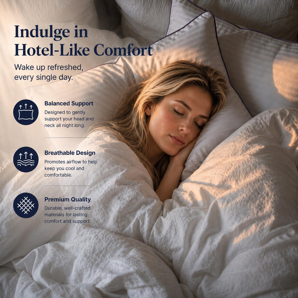 King Size Down Alternative Pillows Set of 2 J80531