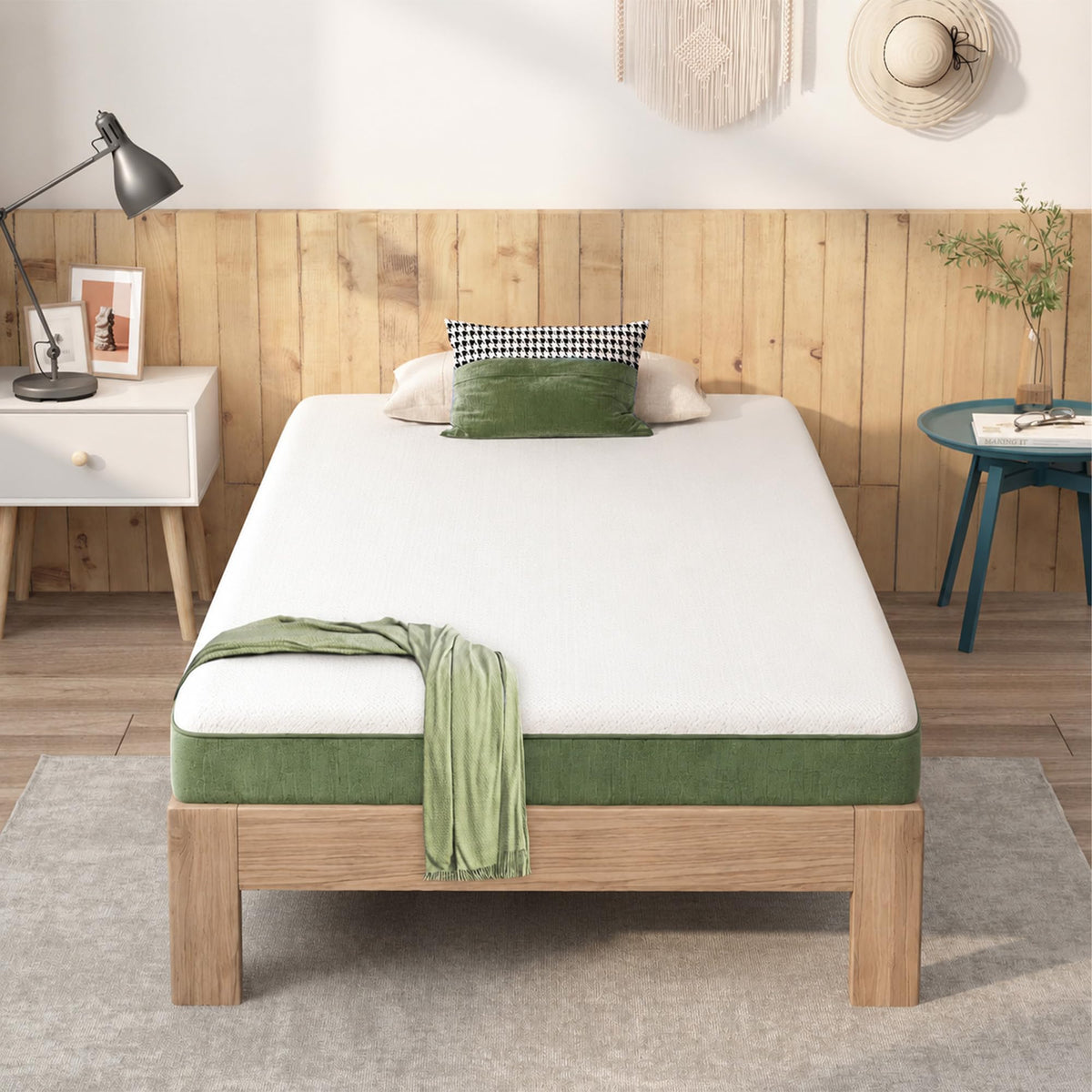 6 Inch Twin Size Cooling Gel Memory Foam Mattress N579