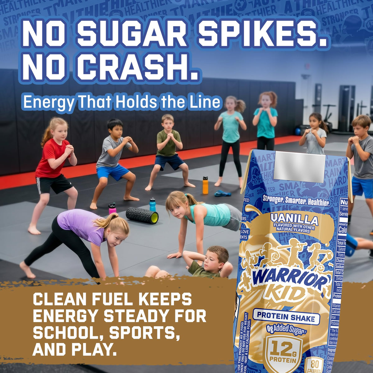 Grass Fed Protein Shake Vanilla 8.25oz 12 Pack Y6258