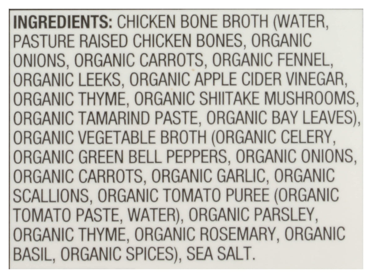 Chicken Bone Broth 16.9 Oz Pack of 6 D957250