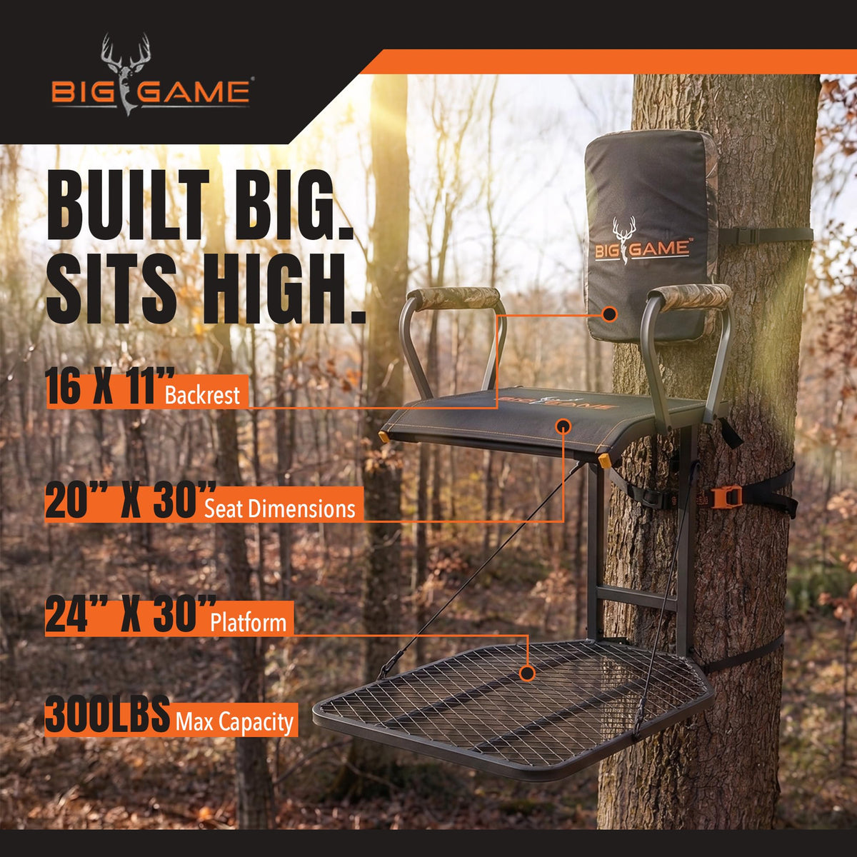 Lightweight Steel Treestand I75650