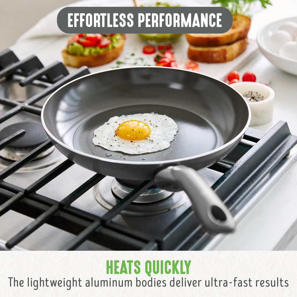 12 Piece Ceramic Nonstick Cookware Set Z855934
