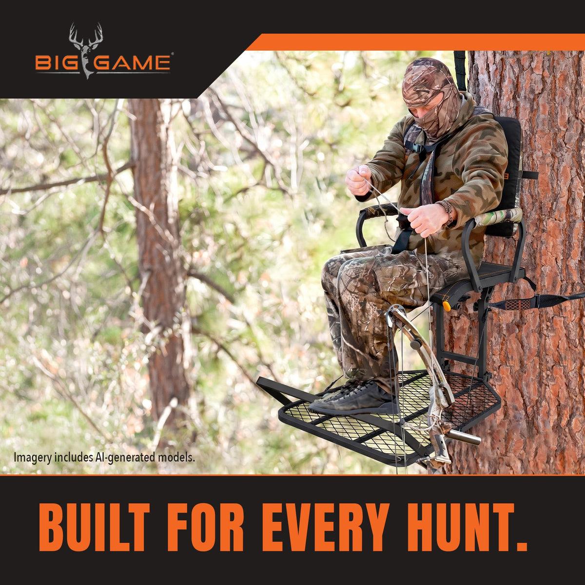 Lightweight Steel Treestand I75650