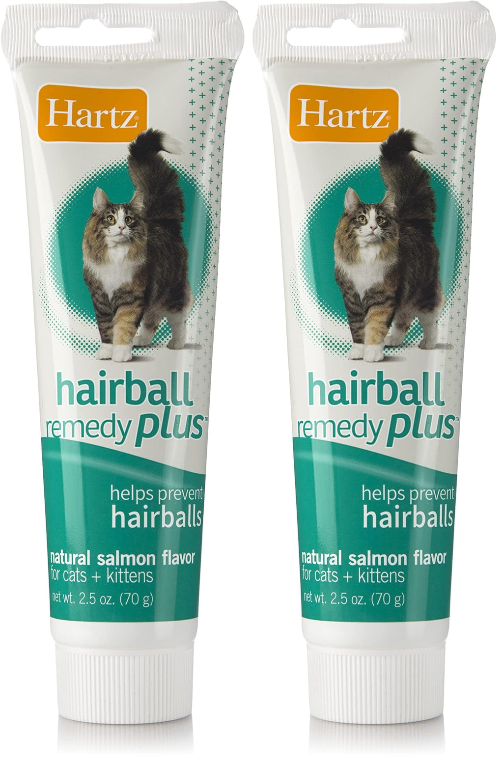 Salmon Flavored Hairball Remedy Paste for Cats and Kittens, 2.5 Ounce (Pack of 2) Z935515