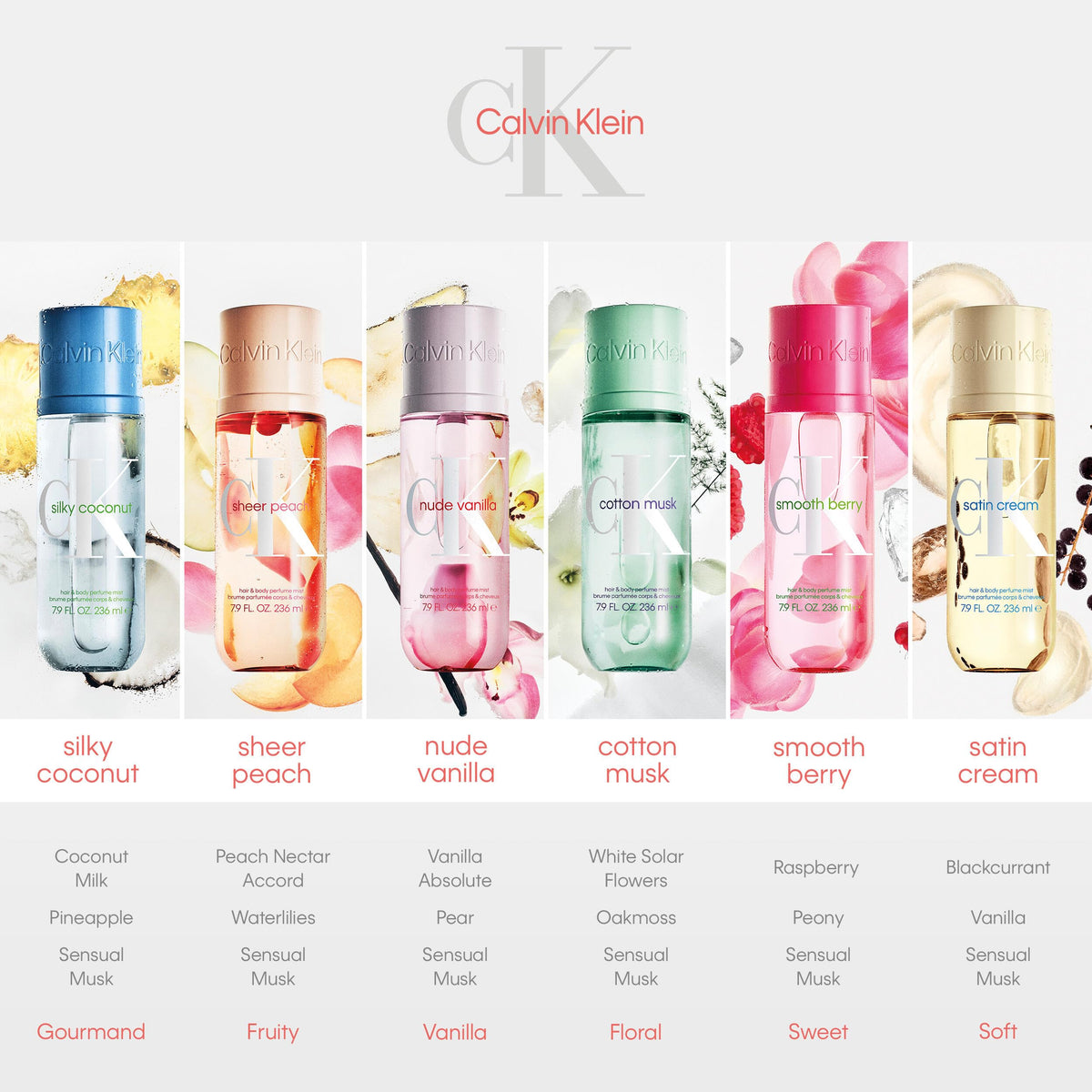 Hair & Body Perfume Mists E629864