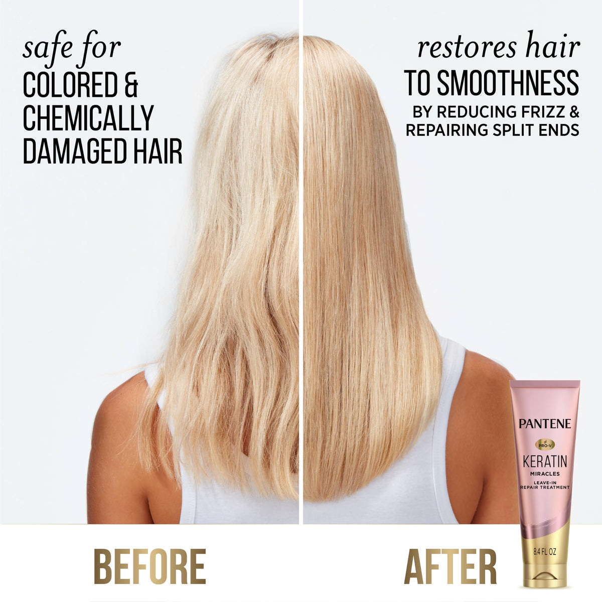 Keratin Leave-In Conditioner with Argan Oil 8.4 Fl Oz G850806