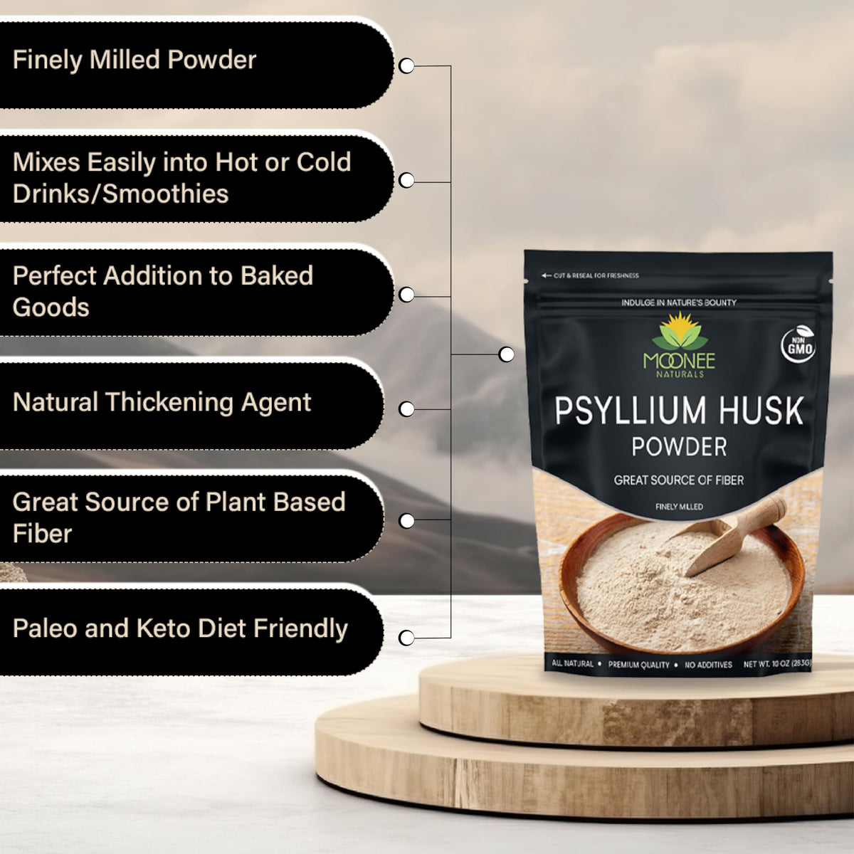 Psyllium Husk Powder 10 OZ P818369