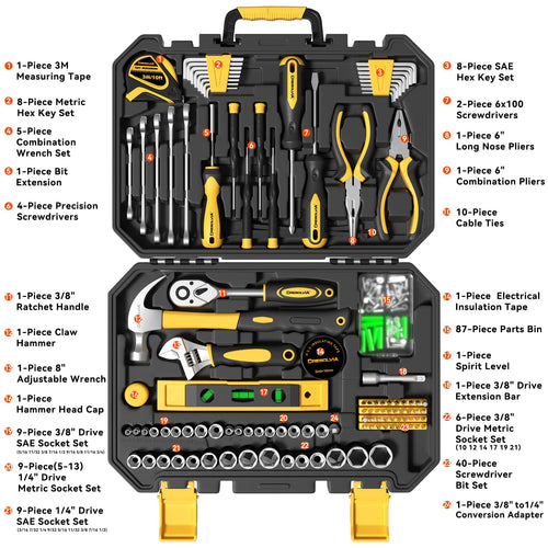 209 Piece Socket Wrench Tool Kit A6069
