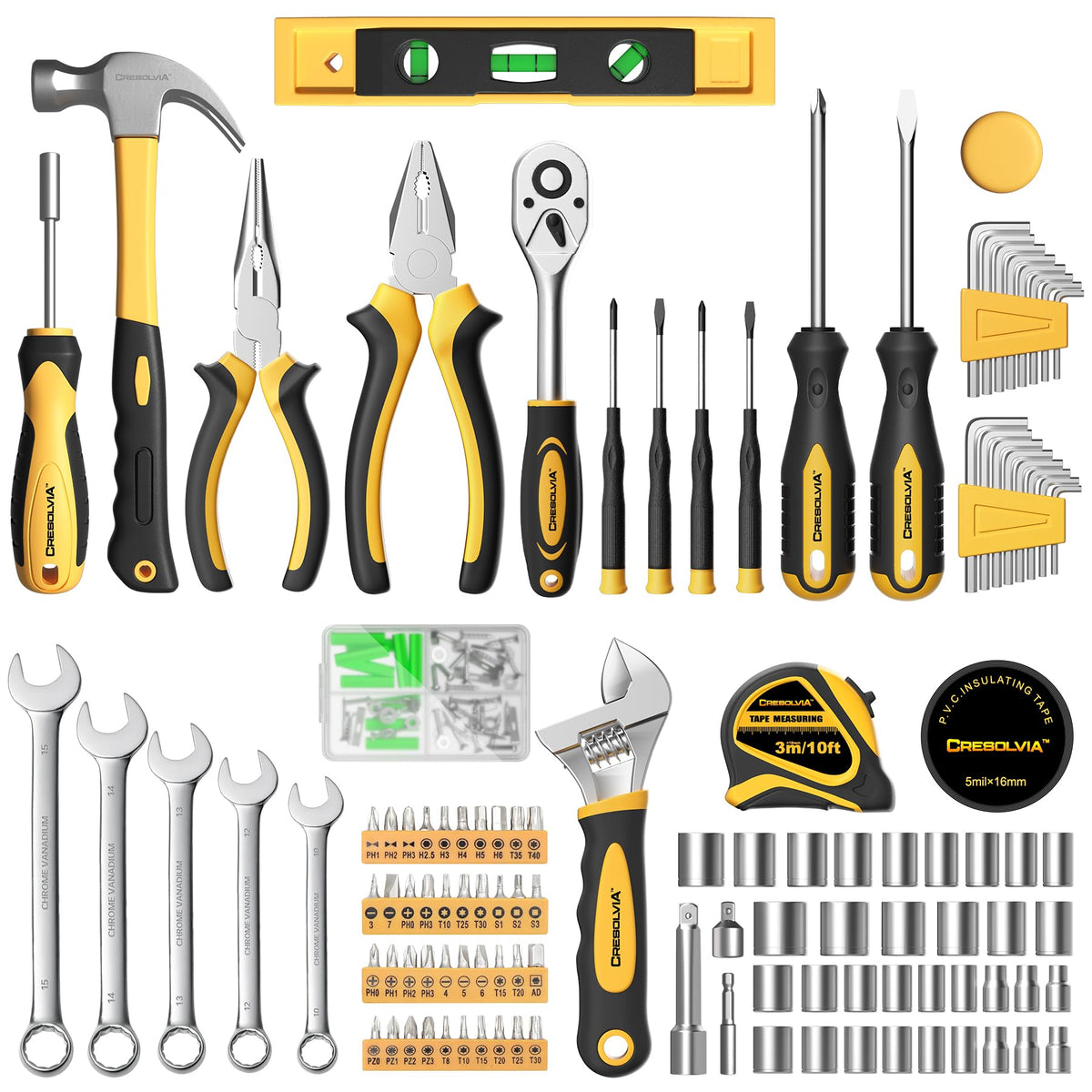 209 Piece Socket Wrench Tool Kit A6069