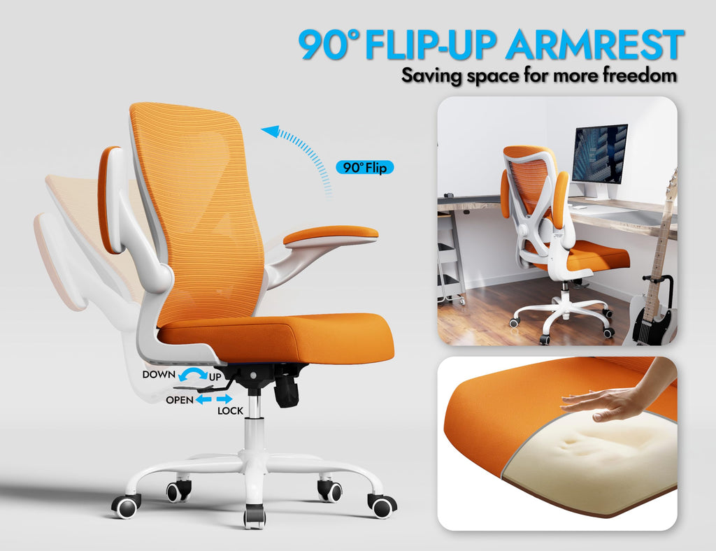Mesh Ergonomic Office Chair with Lumbar A348906
