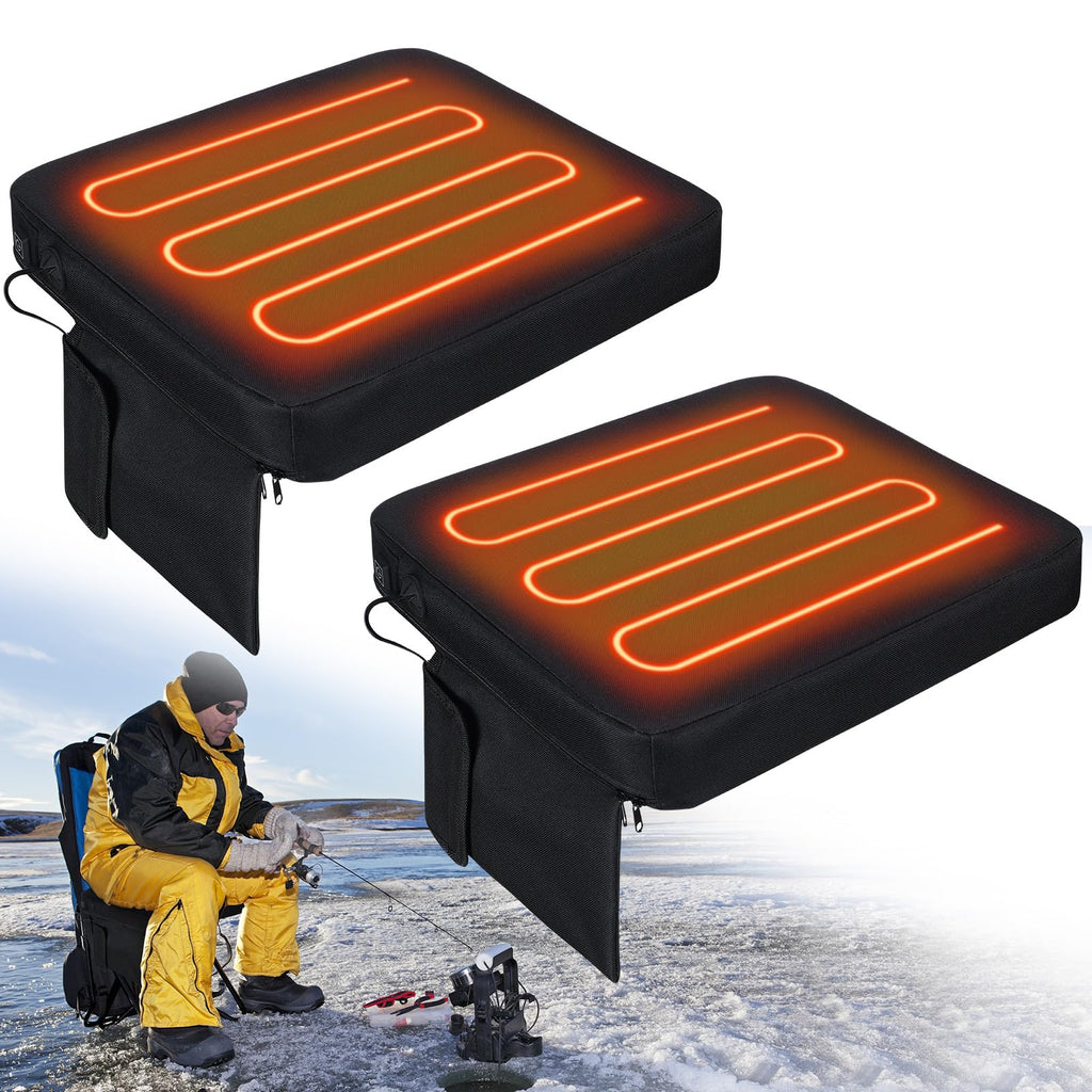 2 Pcs Portable Heated Seat Cushion U3175