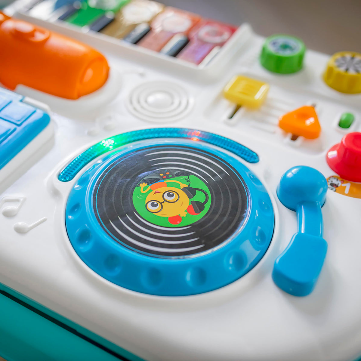 4-in-1 Push Walker Activity Center Toddler Table Floor Toy O10150