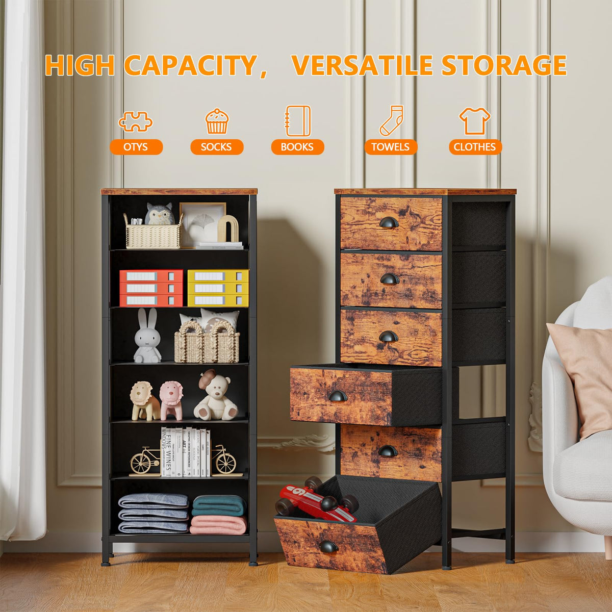5 Drawer Dresser H9105