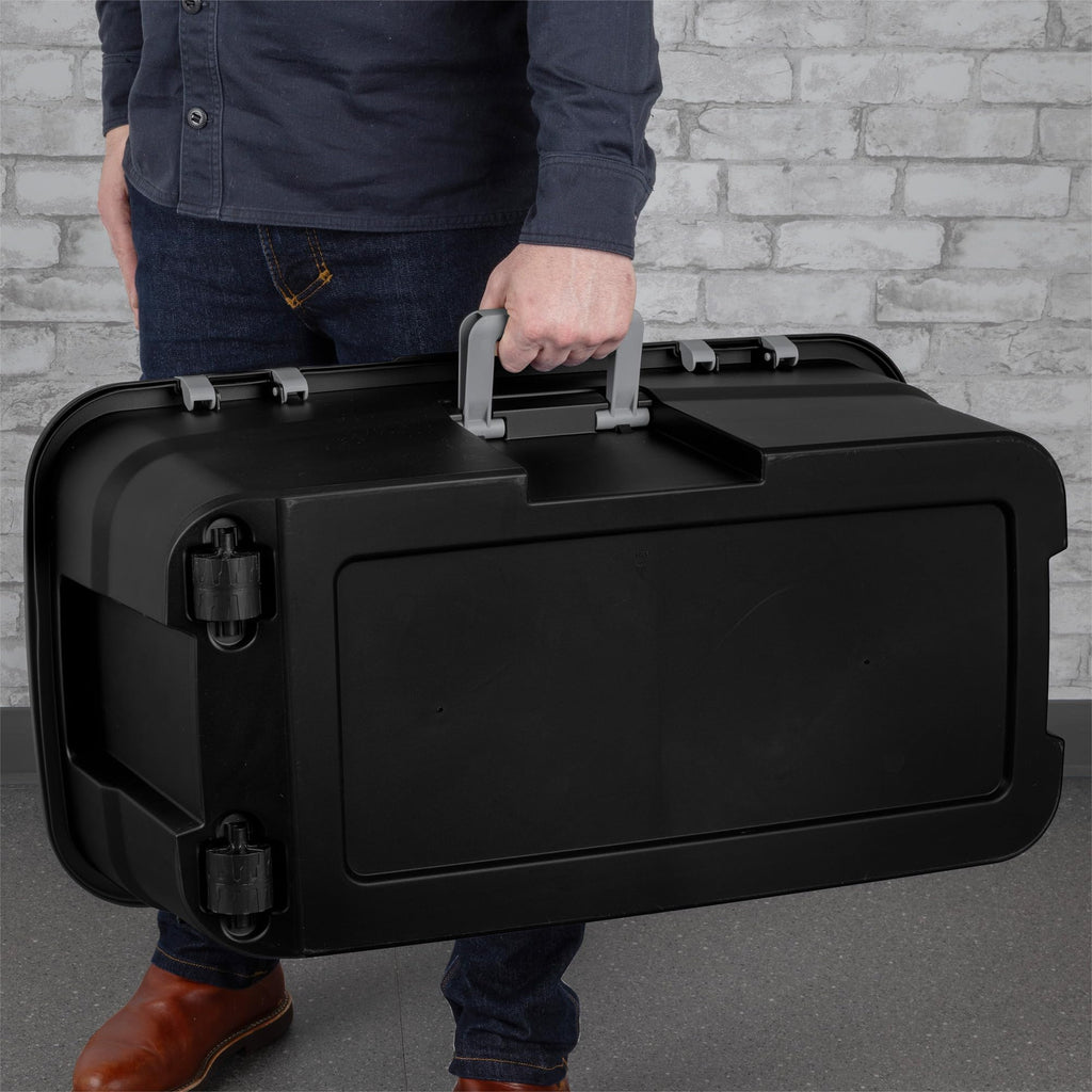 Wheeled Utility Container with Lid 22 Gallon H4278