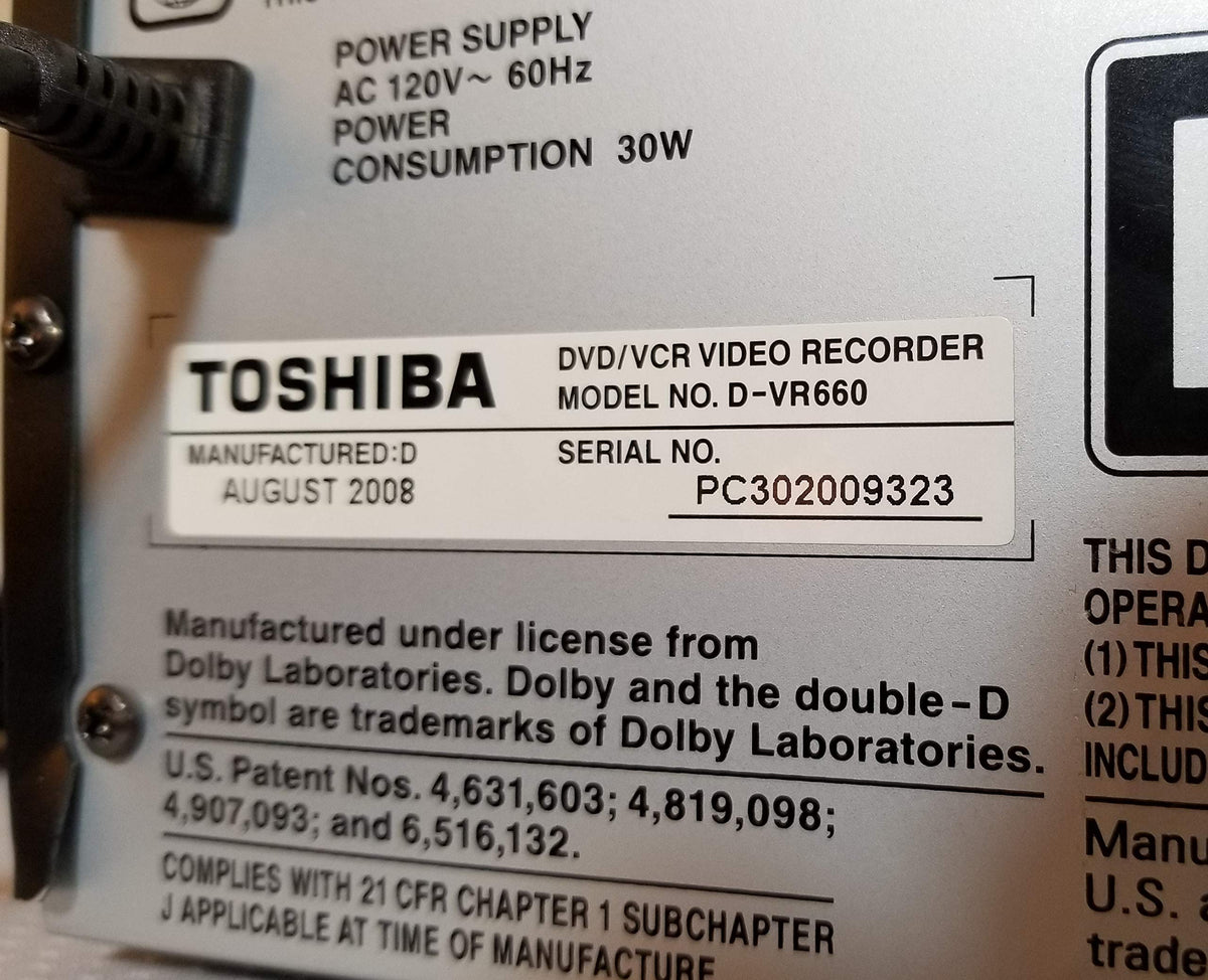 1080p Upconverting VHS DVD Recorder E168