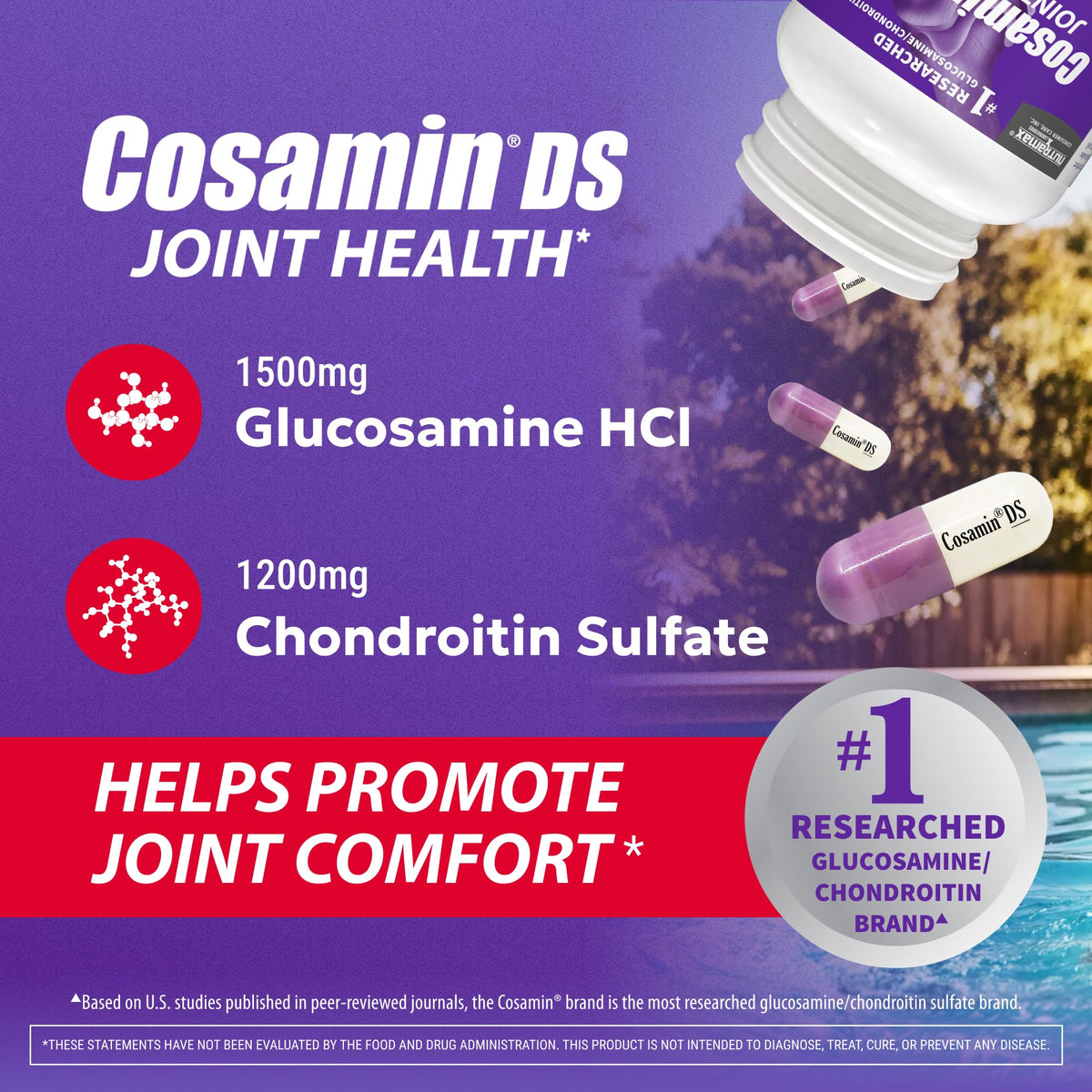 Glucosamine Chondroitin 180 Capsules M20642