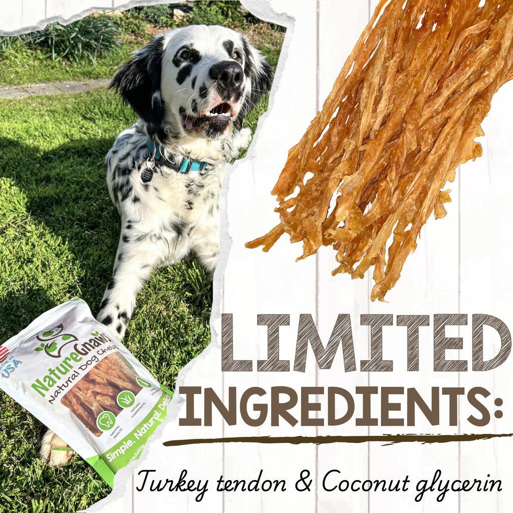 Turkey Tendons Dog Treats 1 lb E81307